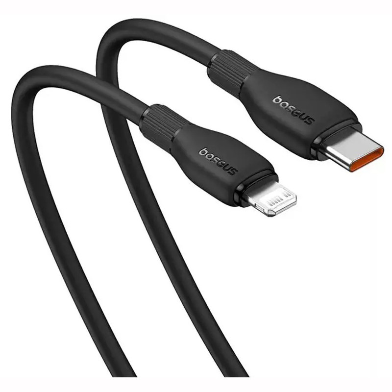 کابل تبدیل فست شارژ Baseus Pudding Series P10355701 Type-C To Lightning 20W 1.2m