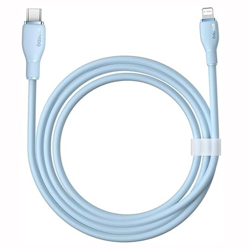کابل تبدیل فست شارژ Baseus Pudding Series P10355701 Type-C To Lightning 20W 1.2m