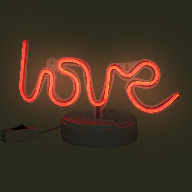 چراغ خواب طرح LOVE