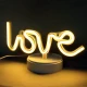 چراغ خواب طرح LOVE