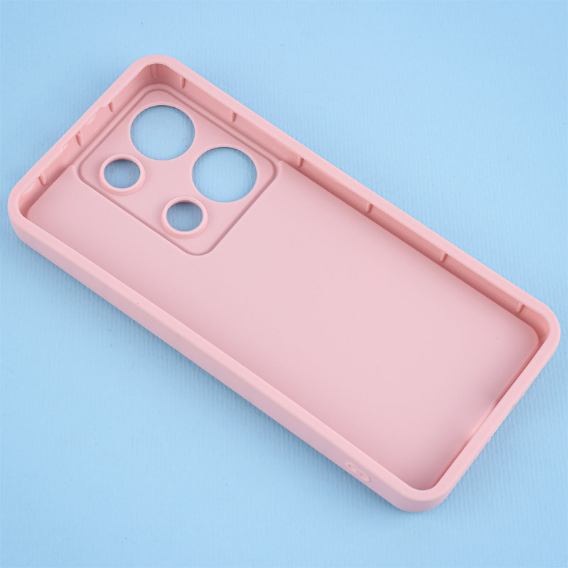 قاب سیلیکونی سولید محافظ لنزدار شیائومی Redmi Note 13 Pro 4G