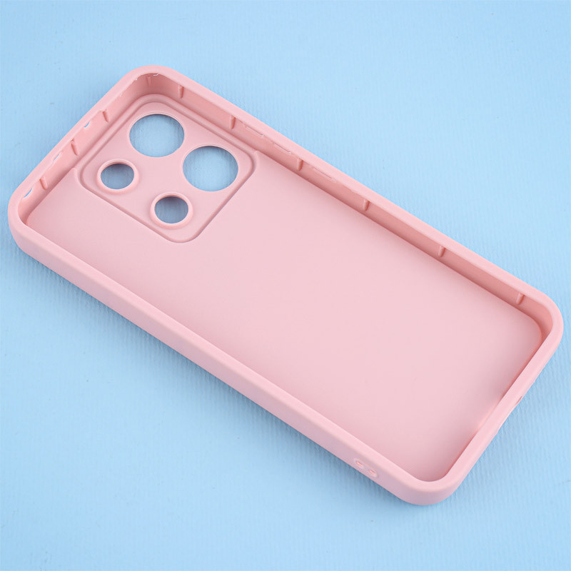 قاب سیلیکونی سولید محافظ لنزدار شیائومی Redmi Note 13 4G