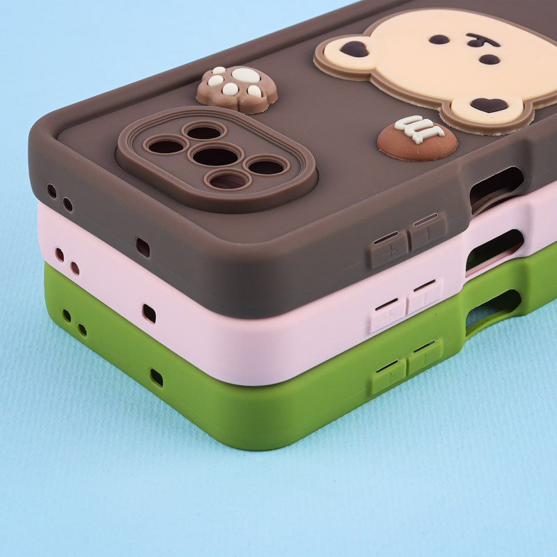 قاب سیلیکونی سولید محافظ لنزدار شیائومی Poco X3 / X3 NFC / X3 pro