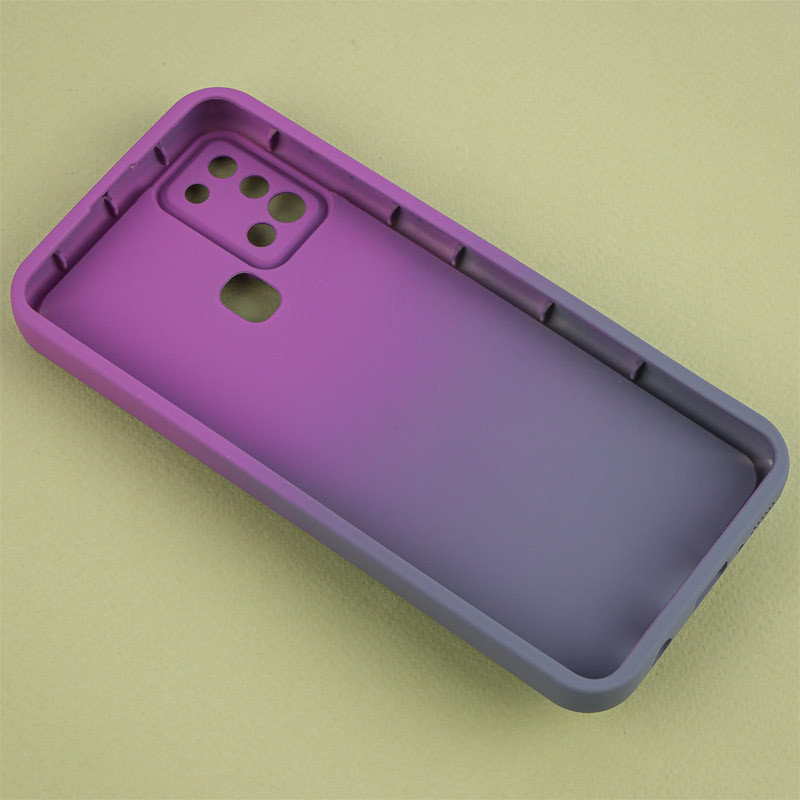 قاب سیلیکونی سامسونگ Galaxy A21s اسپینردار محافظ لنزدار دورنگ