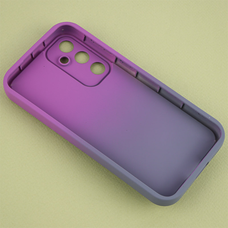 قاب سیلیکونی سامسونگ Galaxy S23 FE 5G اسپینردار محافظ لنزدار دورنگ
