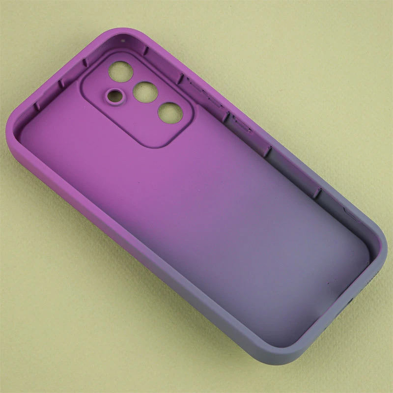 قاب سیلیکونی سامسونگ Galaxy A54 اسپینردار محافظ لنزدار دورنگ