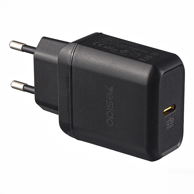 کلگی فست شارژ Yesido YC29 3A PD 25W Type-C