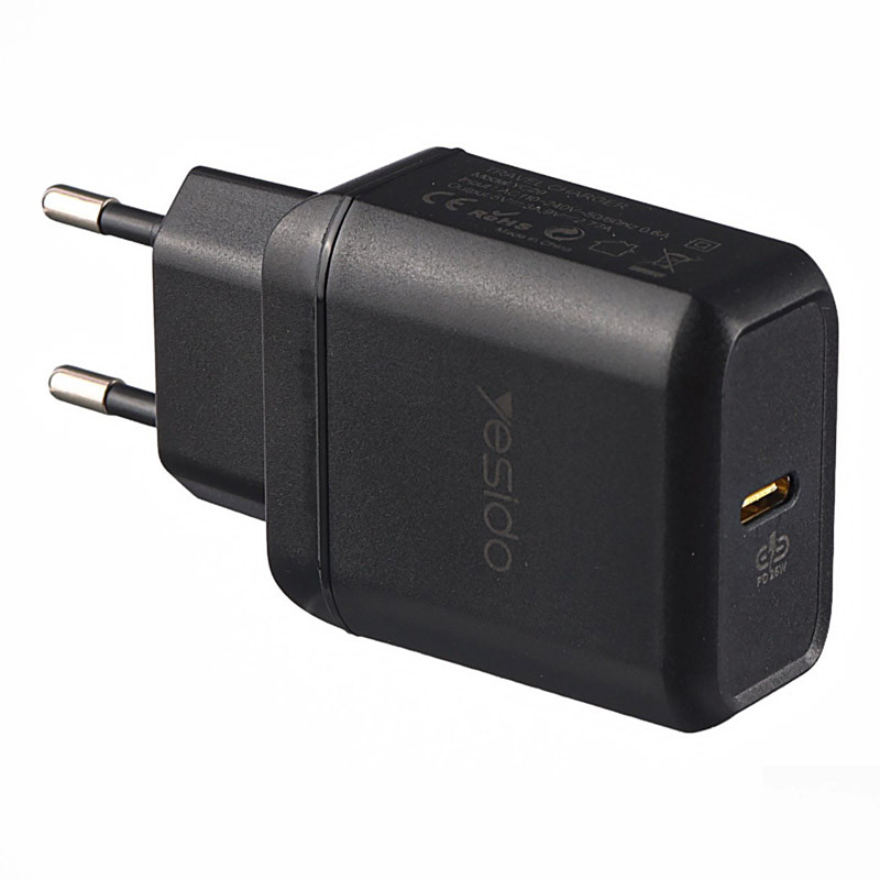 کلگی فست شارژ Yesido YC29 3A PD 25W Type-C