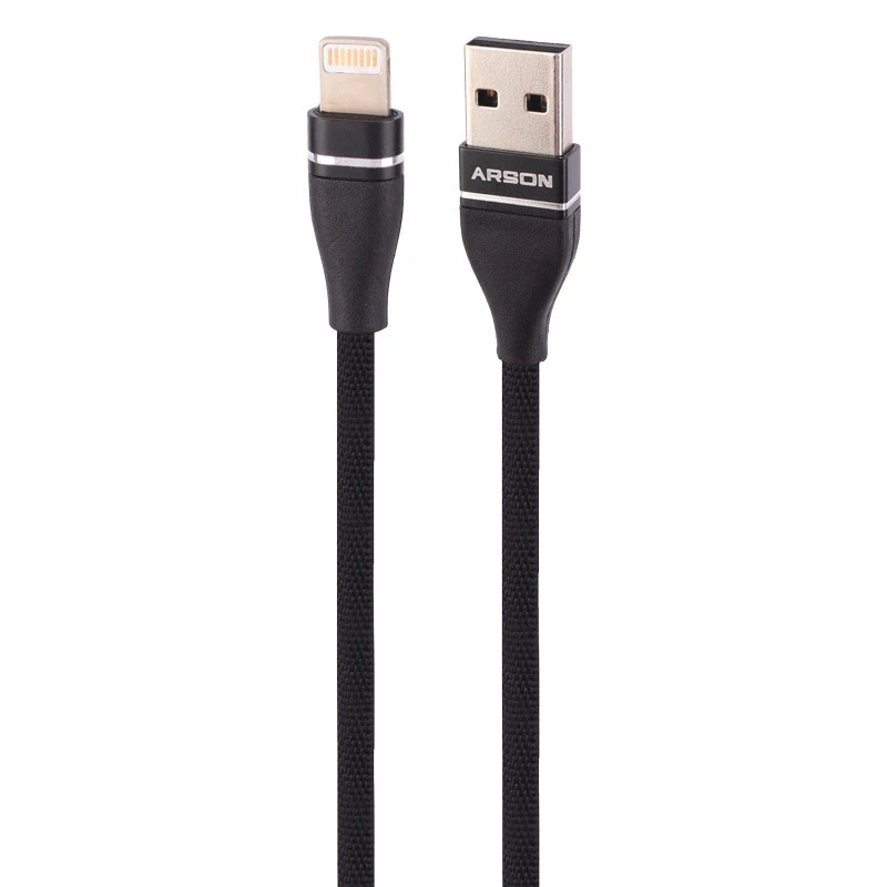 کابل آیفونی فست شارژ Arson AN-3A 1m