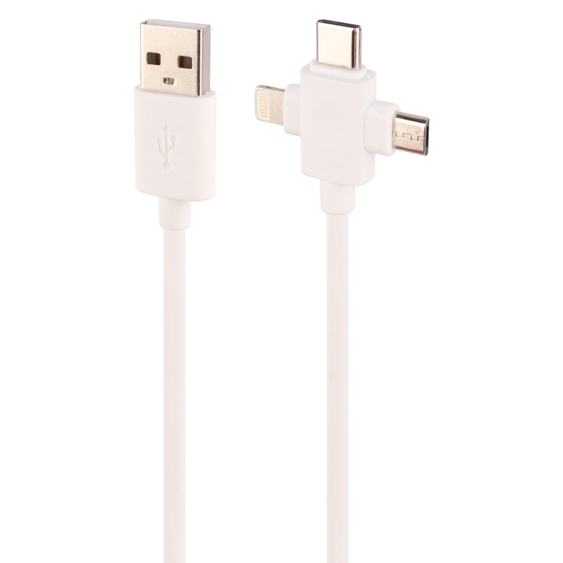 کابل 3 سر فست شارژ Arson AN-311 3A 1m