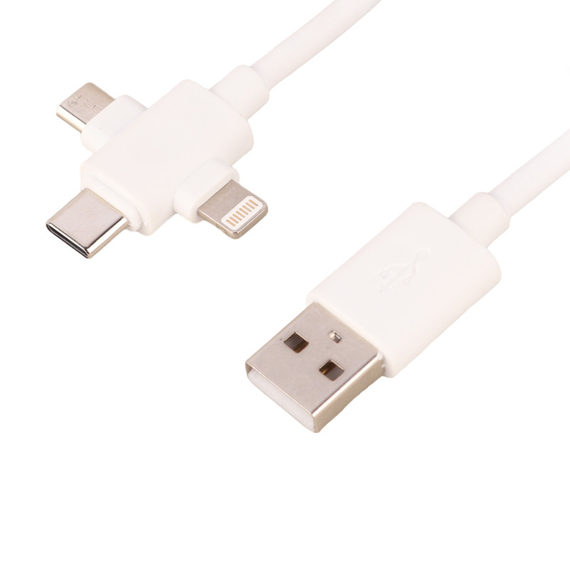 کابل 3 سر فست شارژ Arson AN-311 3A 1m