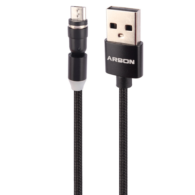 کابل مگنتی میکرو یو اس بی فست شارژ Arson AN-Q36 1m