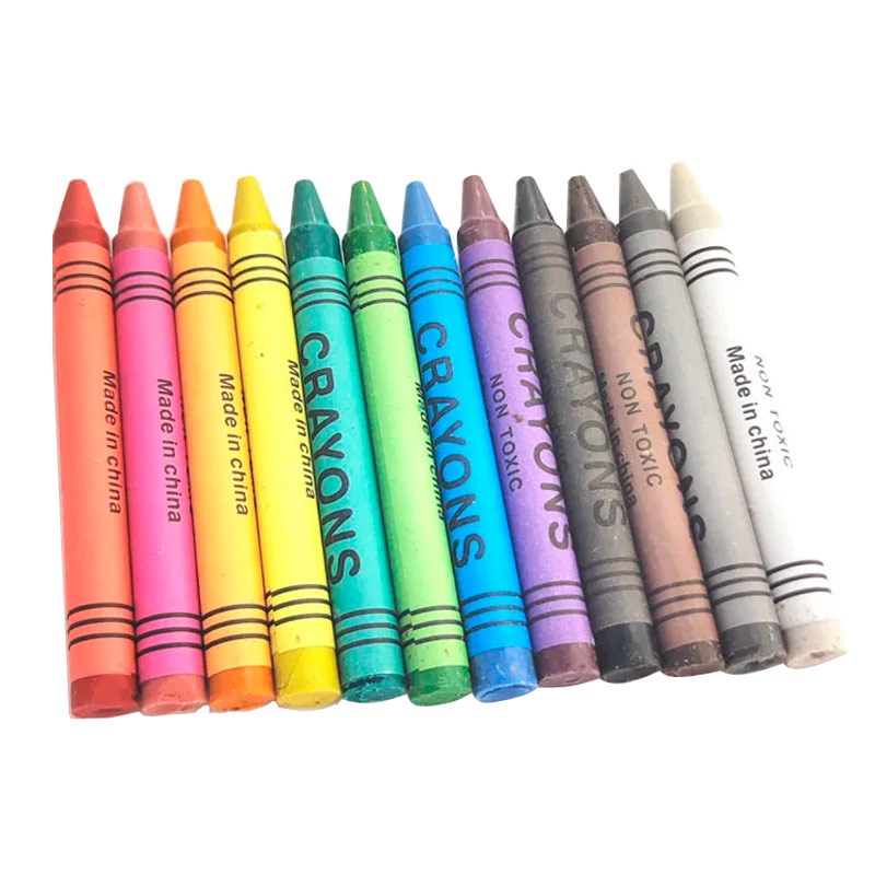 پاستل روغنی 12 رنگ Crayons