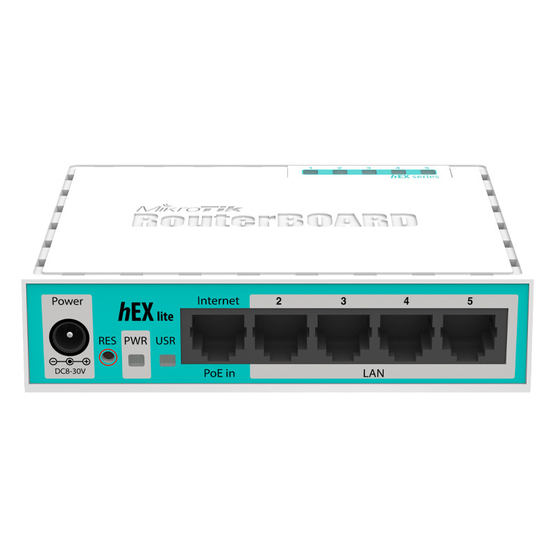 روتر میکروتیک HEX Lite RB750R2