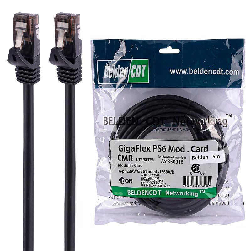 کابل شبکه Belden Cat6 5m