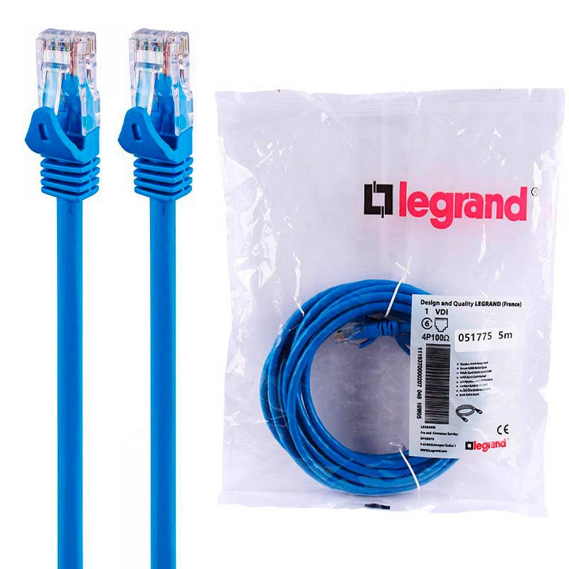 کابل شبکه Legrand 051775 Cat6 5m