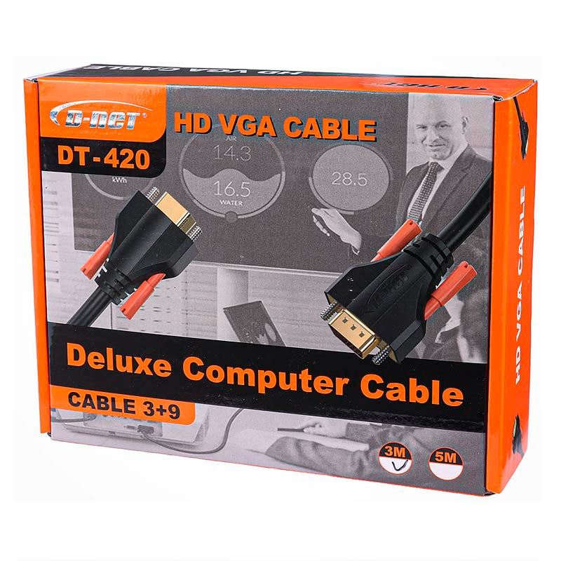 کابل D-Net DT-420 VGA 3+9 3M