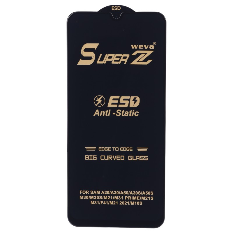گلس Super Z آنتی استاتیک Weva سامسونگ Galaxy A20 / A30 / A50
