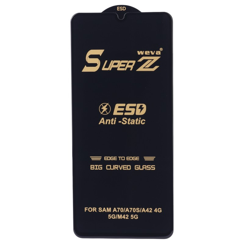 گلس Super Z آنتی استاتیک Weva سامسونگ Galaxy A70 / A70s