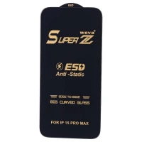 گلس Super Z آنتی استاتیک Weva آیفون iPhone 15 Pro Max