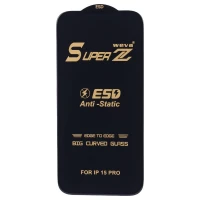 گلس Super Z آنتی استاتیک Weva آیفون iPhone 15 Pro
