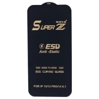 گلس Super Z آنتی استاتیک Weva آیفون iPhone 13 / 13 Pro / 14