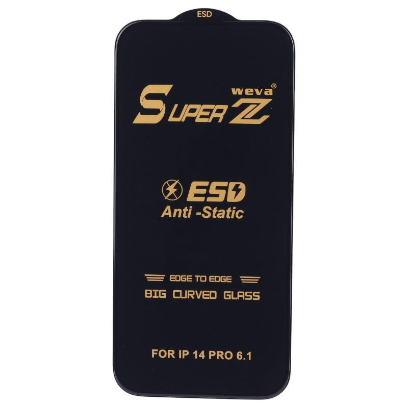 گلس Super Z آنتی استاتیک Weva آیفون iPhone 14 Pro