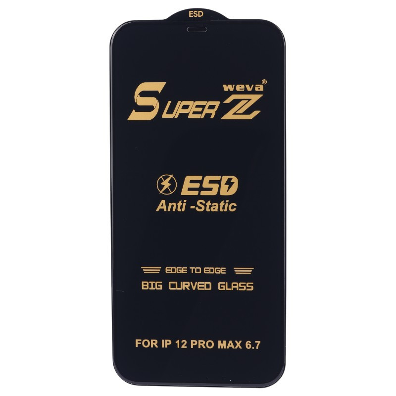 گلس Super Z آنتی استاتیک Weva آیفون iPhone 12 Pro Max