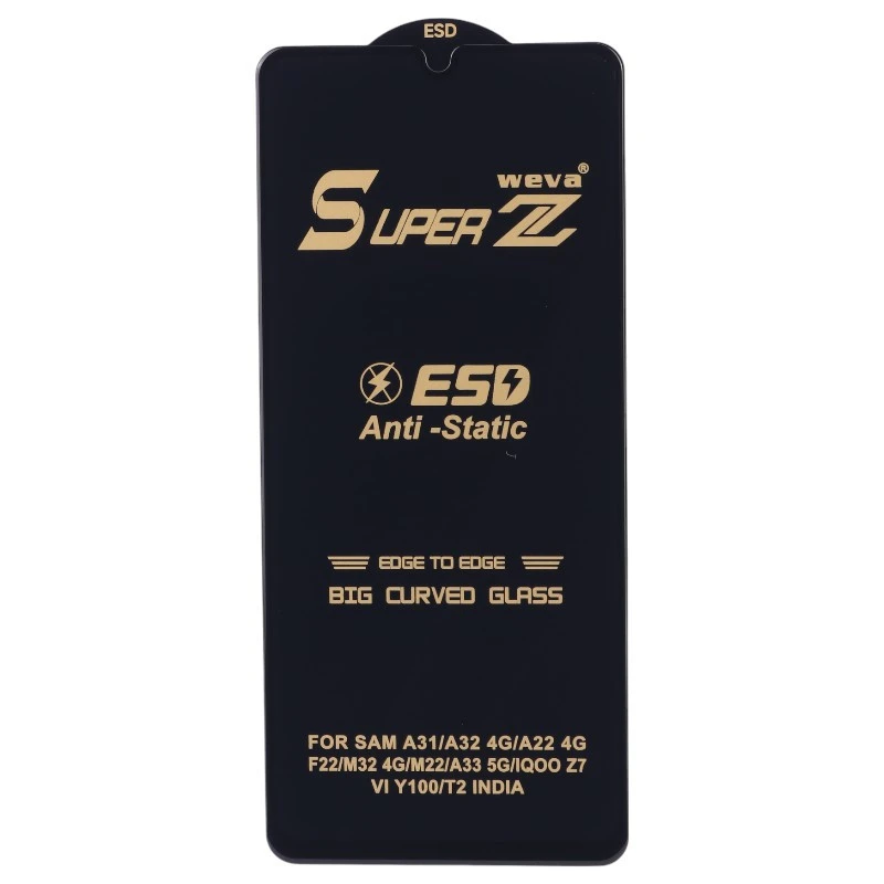 گلس Super Z آنتی استاتیک Weva سامسونگ Galaxy A31
