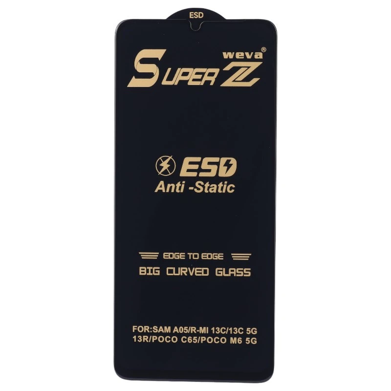 گلس Super Z آنتی استاتیک Weva شیائومی Redmi 13C / Poco C65