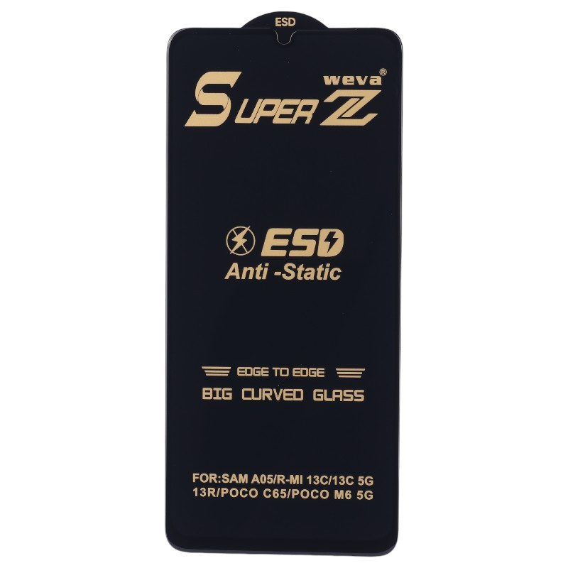 گلس Super Z آنتی استاتیک Weva شیائومی Redmi 13C / Poco C65
