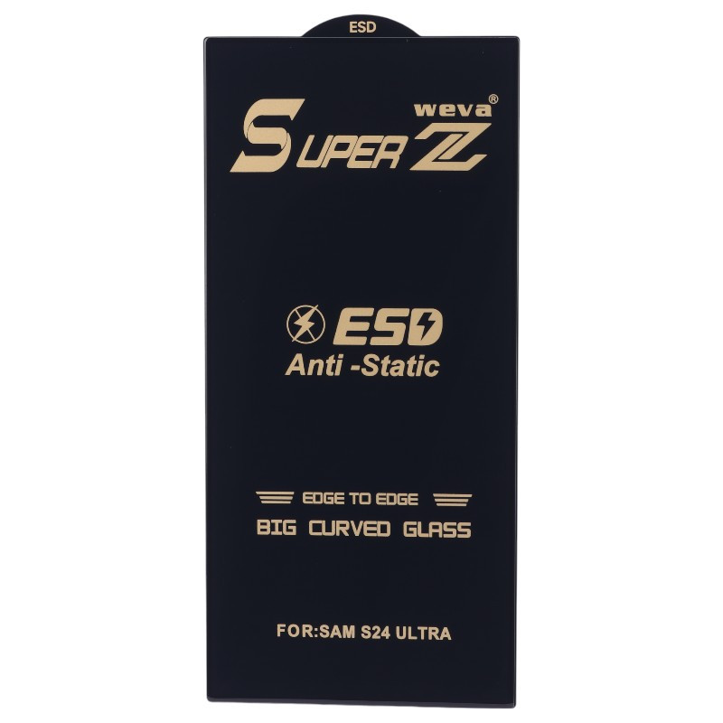 گلس Super Z آنتی استاتیک Weva سامسونگ Galaxy S24 Ultra