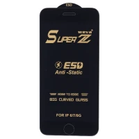 گلس Super Z آنتی استاتیک Weva آیفون 7 / 8 / SE 2020 مشکی