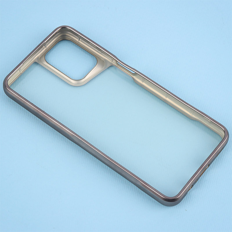 قاب ژله ای شفاف سامسونگ Galaxy A12 / M12 طرح تیتانیوم
