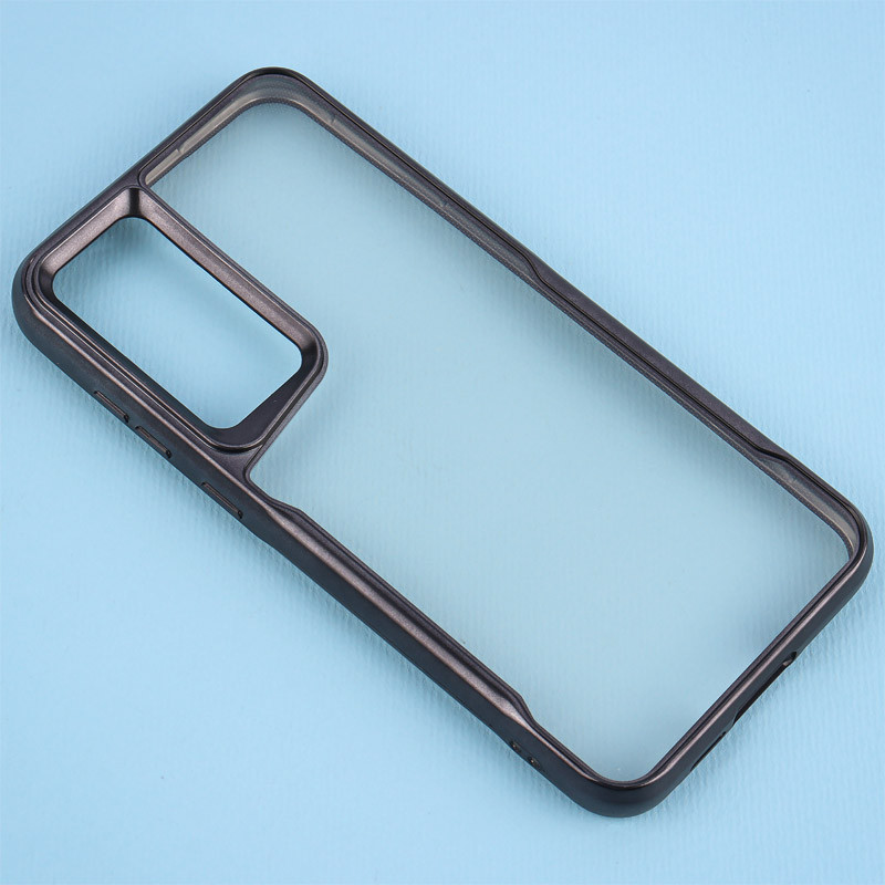 قاب ژله ای شفاف سامسونگ Galaxy A55 طرح تیتانیوم