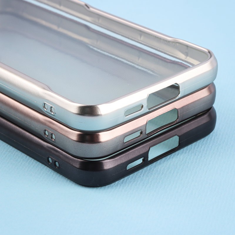 قاب ژله ای شفاف سامسونگ Galaxy A55 طرح تیتانیوم