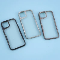 قاب ژله ای شفاف آیفون iPhone 13 / 14 طرح تیتانیوم