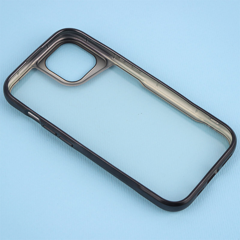 قاب ژله ای شفاف آیفون iPhone 15 طرح تیتانیوم