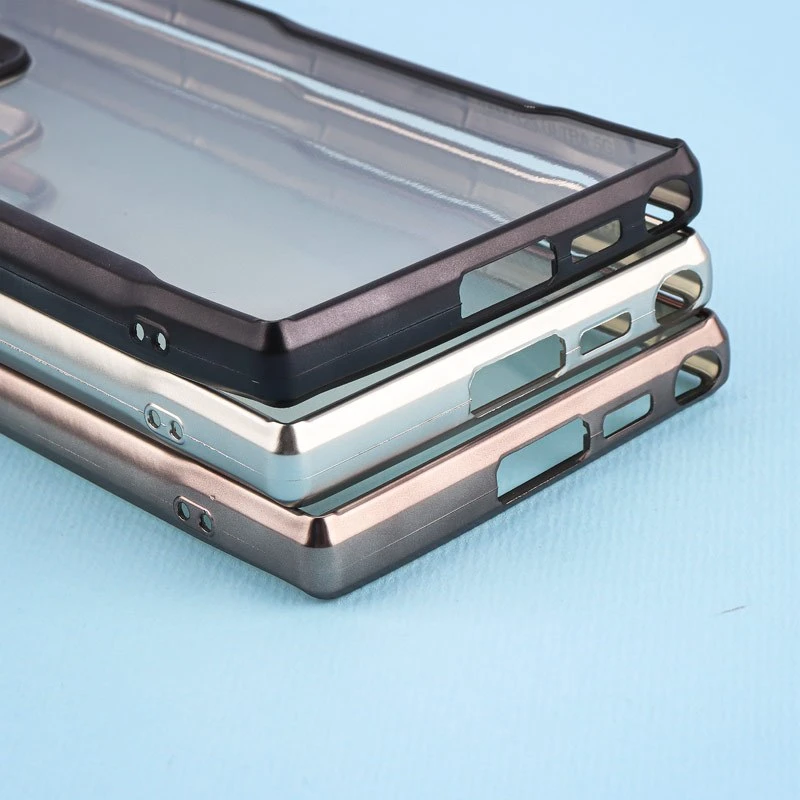 قاب ژله ای شفاف سامسونگ Galaxy S23 Ultra طرح تیتانیوم