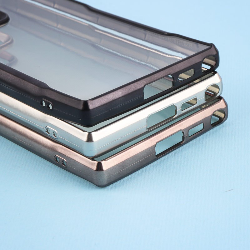 قاب ژله ای شفاف سامسونگ Galaxy S23 Ultra طرح تیتانیوم