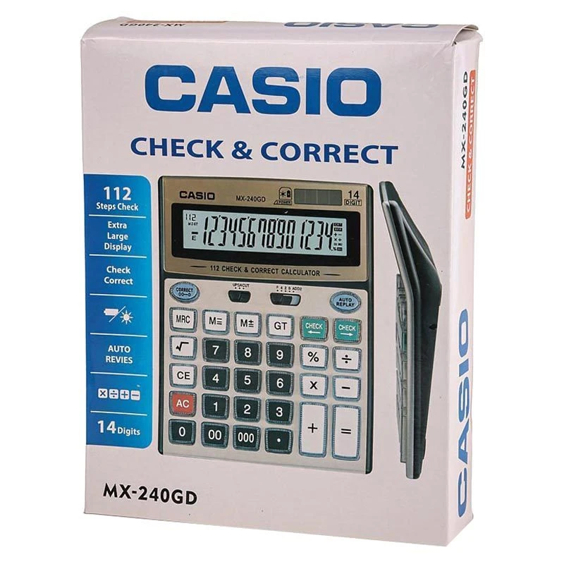 ماشین حساب کاسیو Casio MX-240GD