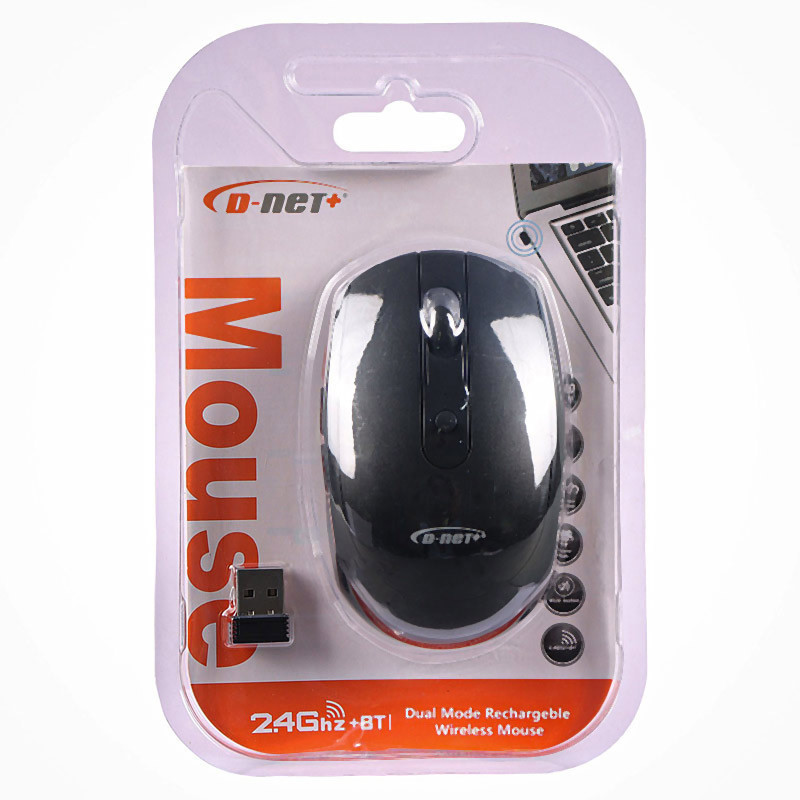 موس بی سیم D-net plus 2.4G
