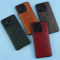 قاب چرمی Canary شیائومی Redmi 10C محافظ لنزدار