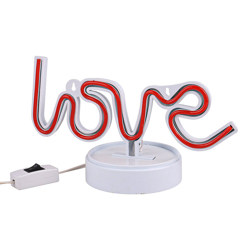 چراغ خواب طرح LOVE