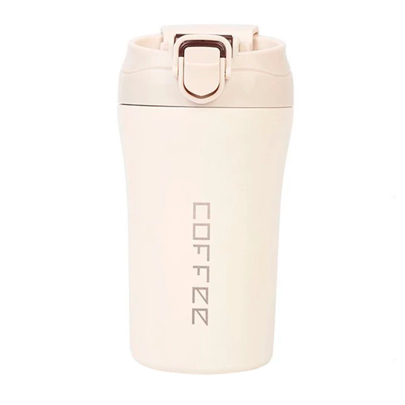 تراول ماگ نی دار دو قفله طرح کافی Coffee 400ml