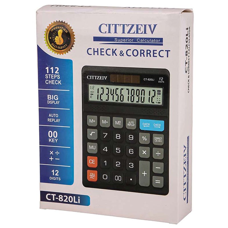 ماشین حساب Gittzeiv CT-820LI
