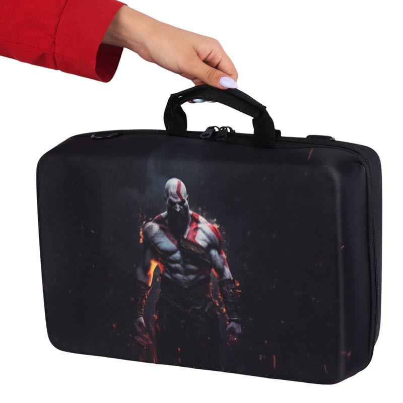 کیف کنسول بازی PS5 Slim طرح God of War کد 2