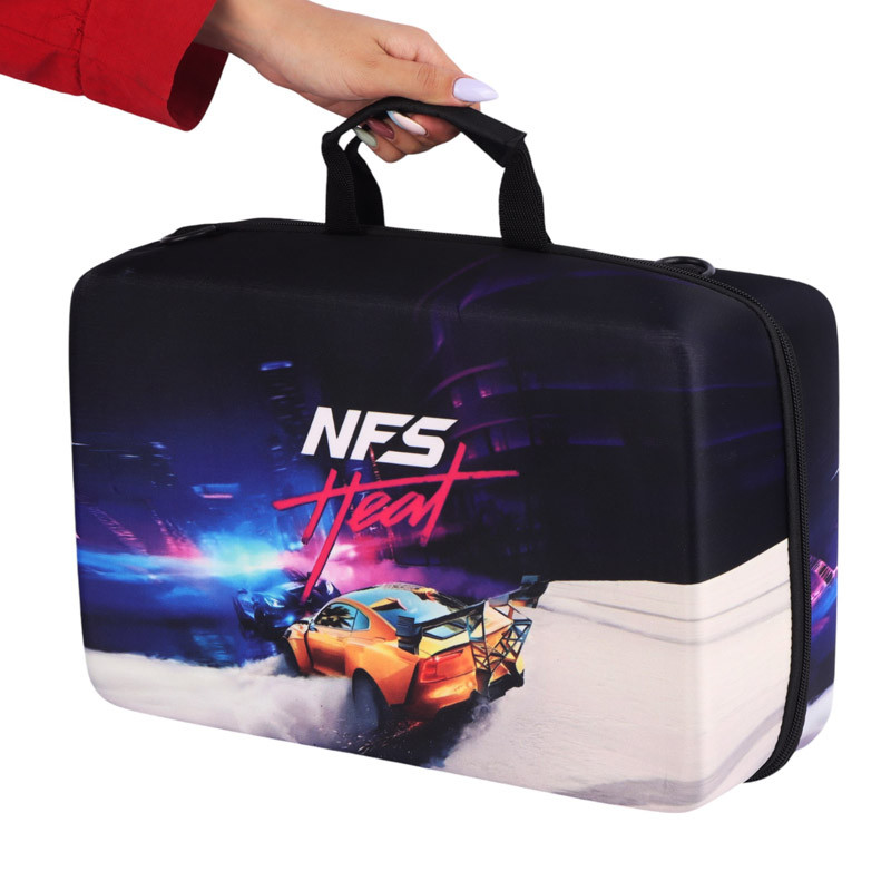 کیف کنسول بازی PS5 Slim طرح NFS Heat