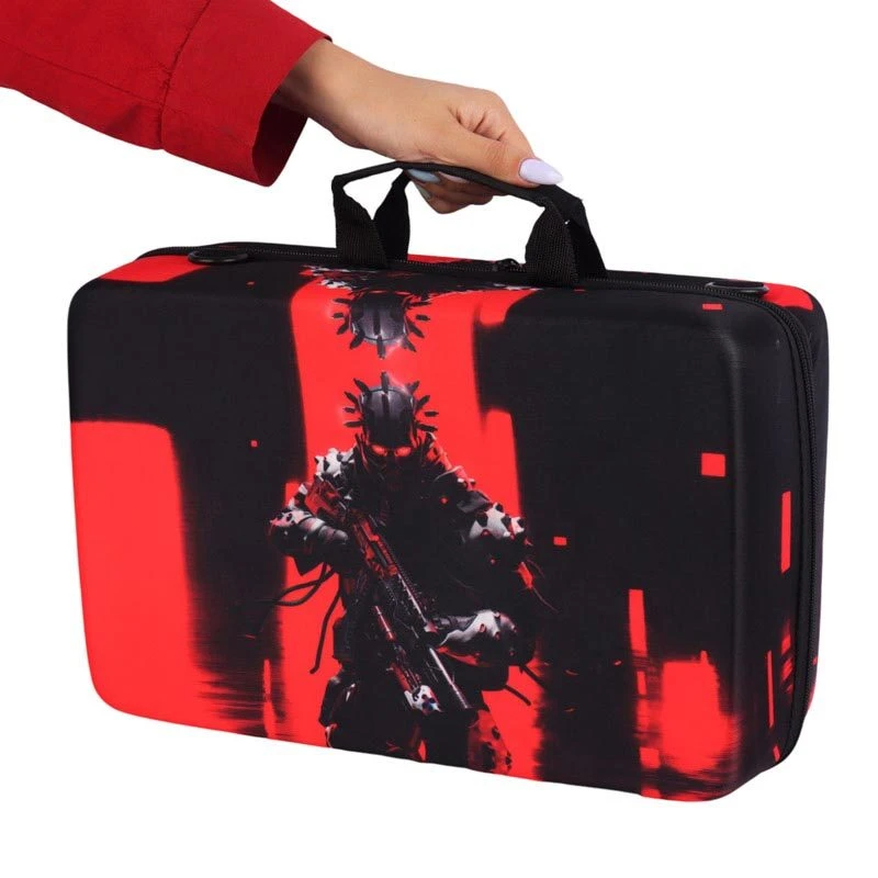 کیف کنسول بازی PS5 Slim طرح Horsemen Virus Ultra Skin MW3