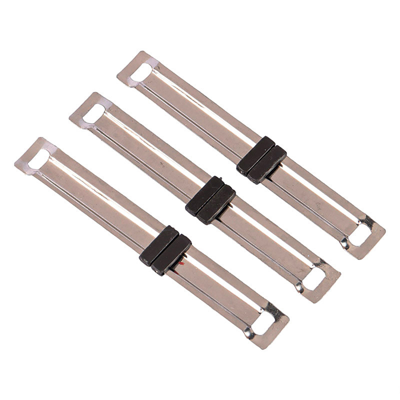 گیره پوشه پلاستیکی A.B.S 80mm بسته 50 عددی